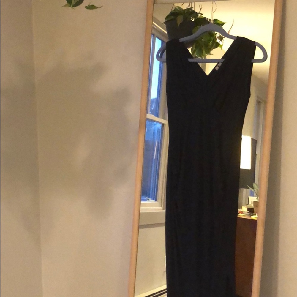 ASOS navy size 2 maternity dress